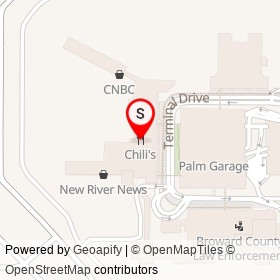 Chili's on Terminal Drive,  Florida - location map
