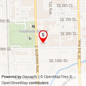 Fort Lauderdale Police and Fire Retirement on Southeast 9th Street, Fort Lauderdale Florida - location map