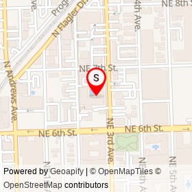 No Name Provided on Northeast 3rd Avenue, Fort Lauderdale Florida - location map