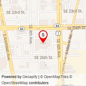 Mercedes Benz of Fort Lauderdale on Southeast 4th Avenue, Fort Lauderdale Florida - location map