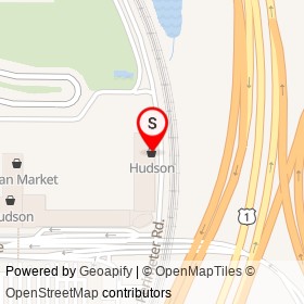 Hudson on Terminal Drive,  Florida - location map