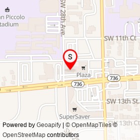 Family Dollar on Southwest 28th Avenue, Fort Lauderdale Florida - location map