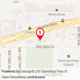 Candlewood Suites Ft. Lauderdale Airport/Cruise on Southwest 26th Street, Fort Lauderdale Florida - location map