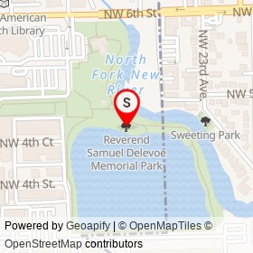 Reverend Samuel Delevoe Memorial Park on , Fort Lauderdale Florida - location map