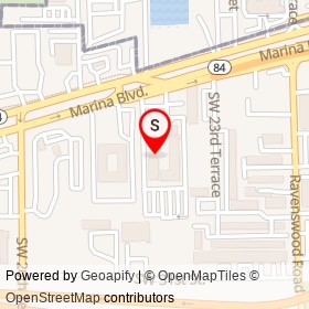 Marina 84 Sports Bar & Grill on Marina Boulevard,  Florida - location map