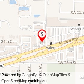 McDonald's on Southwest 12th Avenue, Fort Lauderdale Florida - location map