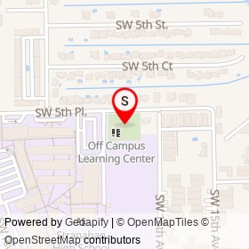 Stranahan Urban Garden on Southwest 5th Place, Fort Lauderdale Florida - location map