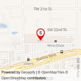 Dollar Tree on Southwest 24th Street, Fort Lauderdale Florida - location map