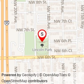 Lincoln Park on , Fort Lauderdale Florida - location map
