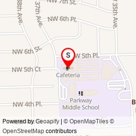 Cafeteria on Northwest 37th Avenue,  Florida - location map