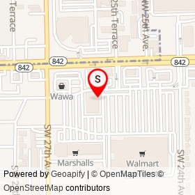Chen's Kitchen on West Broward Boulevard, Fort Lauderdale Florida - location map