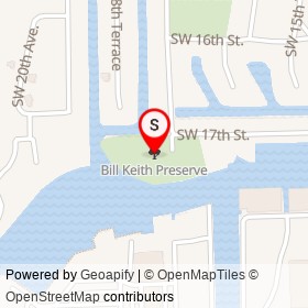 Bill Keith Preserve on , Fort Lauderdale Florida - location map