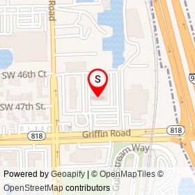 Homewood Suites by Hilton Ft.Lauderdale Airport-Cruise Port 2 on Griffin Road,  Florida - location map