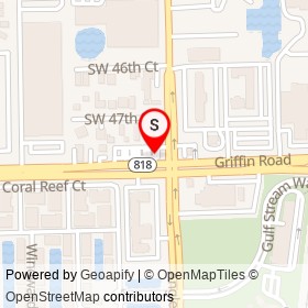 Mobil on Griffin Road,  Florida - location map