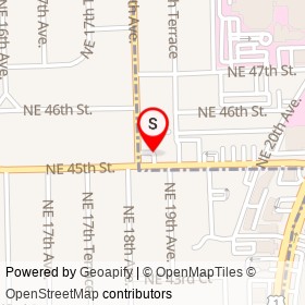 Stop&Go on Northeast 45th Street, Fort Lauderdale Florida - location map