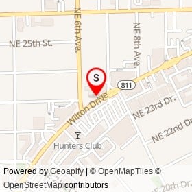 DrYnk Bar and Lounge on Wilton Drive,  Florida - location map