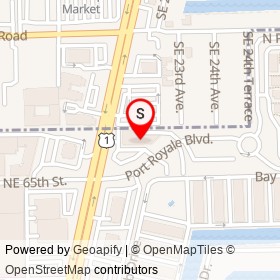 Walgreens on Federal Highway, Fort Lauderdale Florida - location map