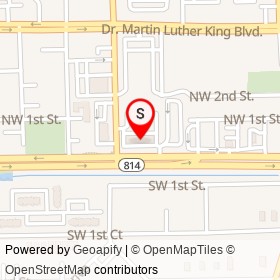 RaceTrac on Northwest 6th Avenue, Pompano Beach Florida - location map