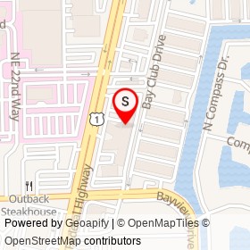 Salon Bark on Bay Club Drive, Fort Lauderdale Florida - location map