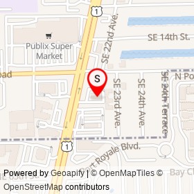 Regent Bank on Federal Highway, Pompano Beach Florida - location map