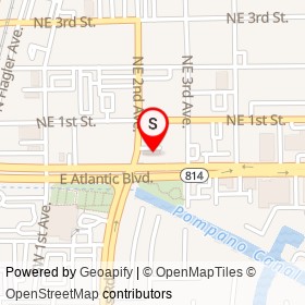 No Name Provided on Northeast 2nd Avenue, Pompano Beach Florida - location map