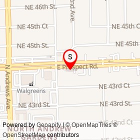 New Jersey Grocery & Deli on Northeast 44th Street, Fort Lauderdale Florida - location map
