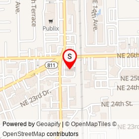 CVS Pharmacy on North Dixie Highway,  Florida - location map