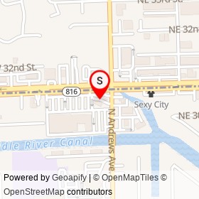 7-Eleven on West Oakland Park Boulevard,  Florida - location map