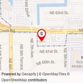 Hampton on Cypress Creek Road, Fort Lauderdale Florida - location map