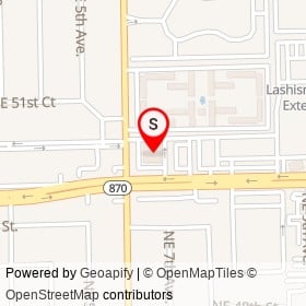 Walgreens on East Commercial Boulevard,  Florida - location map