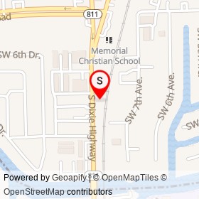 Amway Tire Center Inc. on South Dixie Highway, Pompano Beach Florida - location map