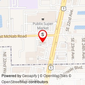 CVS Pharmacy on East McNab Road, Pompano Beach Florida - location map