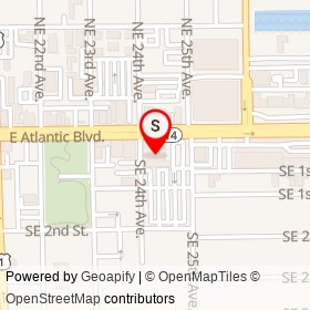 Wells Fargo on Southeast 24th Avenue, Pompano Beach Florida - location map