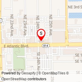 Chase on East Atlantic Boulevard, Pompano Beach Florida - location map