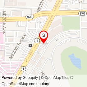 Chipotle on Federal Highway, Fort Lauderdale Florida - location map