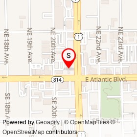 Circle K on East Atlantic Boulevard, Pompano Beach Florida - location map
