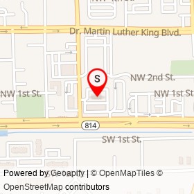 24 часа on Northwest 6th Avenue, Pompano Beach Florida - location map