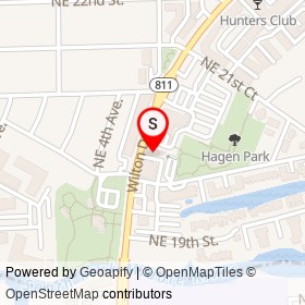 What The Pho on Wilton Drive,  Florida - location map