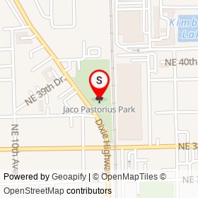 Jaco Pastorius Park on ,  Florida - location map