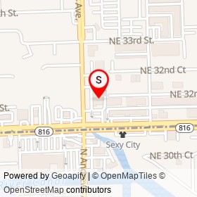 Walgreens on Northeast 32nd Street,  Florida - location map