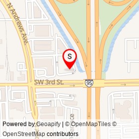 Beds Best Bargain on Southwest 2nd Place, Pompano Beach Florida - location map