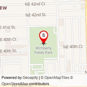 Wimberly Fields Park on ,  Florida - location map