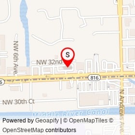 McDonald's on Northwest 32nd Street,  Florida - location map
