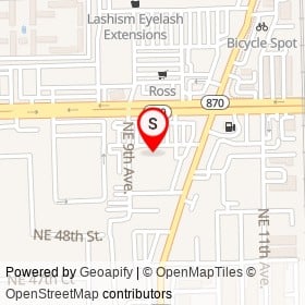 Safeway on Northeast 9th Avenue,  Florida - location map