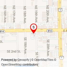 Wendy's on East Atlantic Boulevard, Pompano Beach Florida - location map