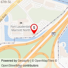 Jaguar Fort Lauderdale on I 95,  Florida - location map