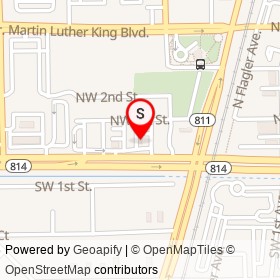 Miami Subs on West Atlantic Boulevard, Pompano Beach Florida - location map