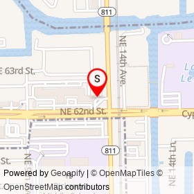 Speedway on Dixie Highway, Fort Lauderdale Florida - location map