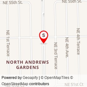 North Andrews Terrace Greenway on ,  Florida - location map