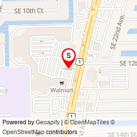 Anthony's Coal Fired Pizza on Federal Highway, Pompano Beach Florida - location map